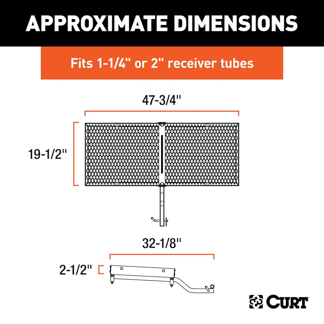 Curt 18110 Trailer Hitch Cargo Carrier||18110_3008x1990_Ca.Jpg||93||c9318110||1352913