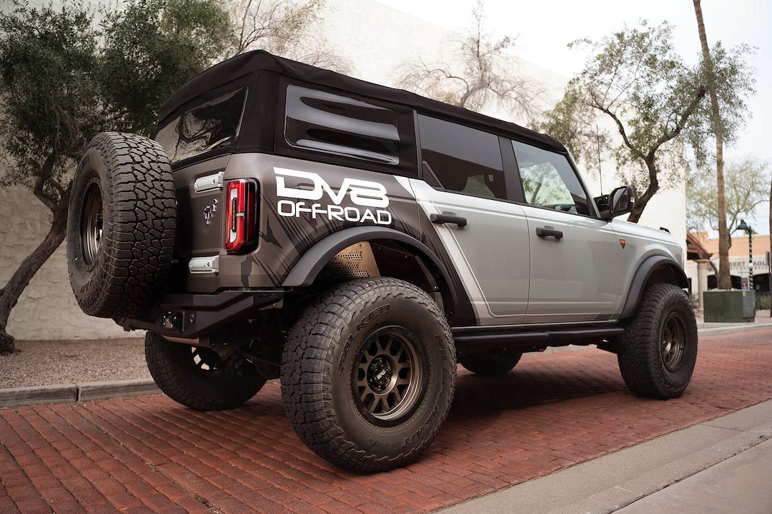 Product of DV8 Offroad SRBR-02 OE Plus Nerf Bar With Surface Steps