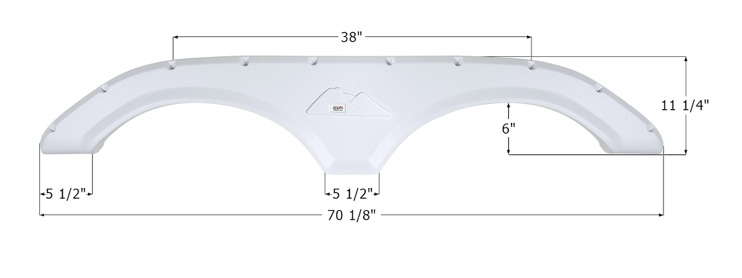 Product of Icon 01772 Fender Skirt