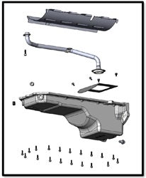 Product of Holley Performance 302-75 Oil Pan