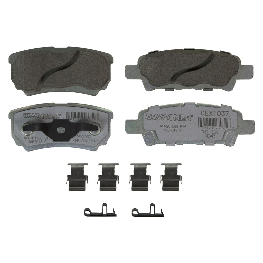 Wagner Brakes Oex1037 Brake Pad||oex1037.Jpg||85||w66oex1037||2220873