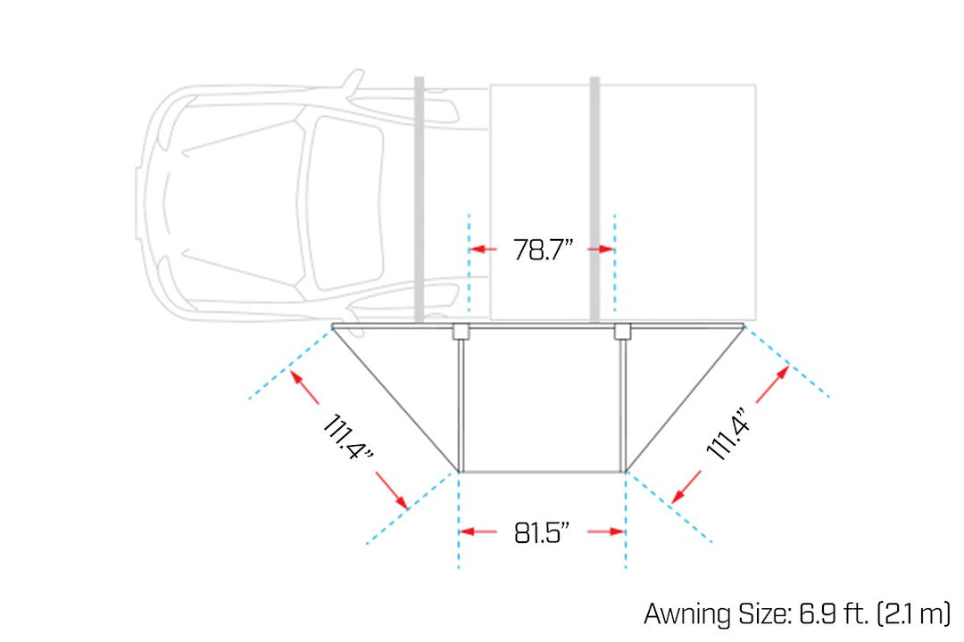 Product of Ironman 4x4 IAWN180023 Awning ,