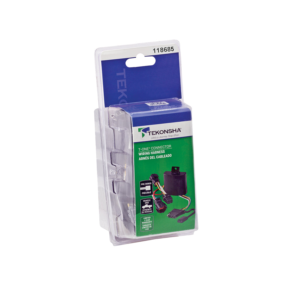 Product of Tekonsha 118685 Vehicle End 4 Flat Trailer Wiring Connector