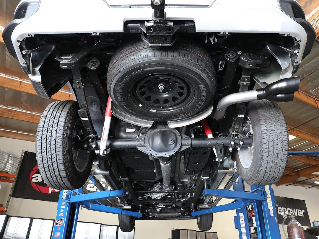 Product of Advanced FLOW Engineering 49-34129-B Rebel XD Diesel Particulate Filter (DPF) Back System Single Exhaust System Kit