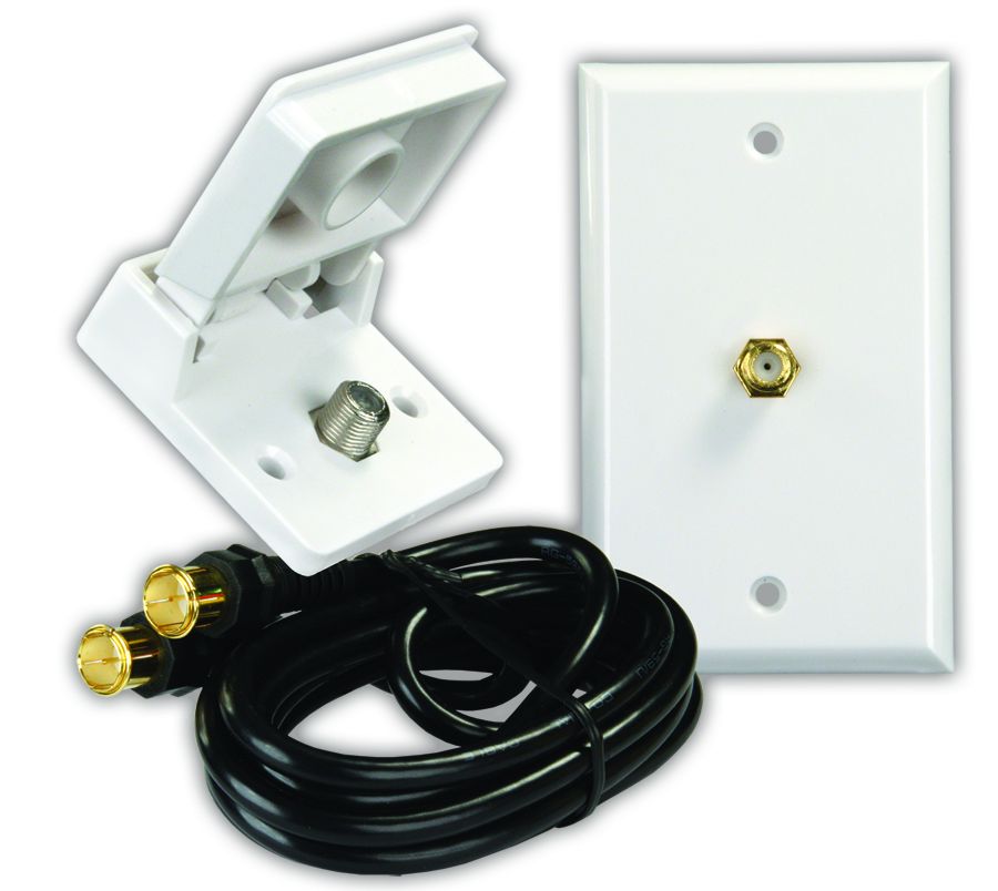 Jr Products 47815 Tv Cable Entry Plate||47815.Jpg||85||j4547815||1053800