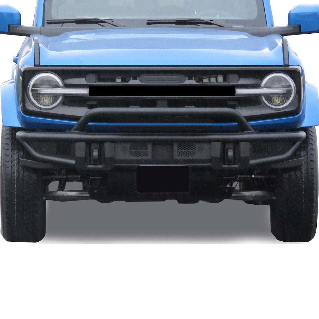 Product of Black Horse Offroad AFB-FB22LD Armour Steel Powder Coated Bumper