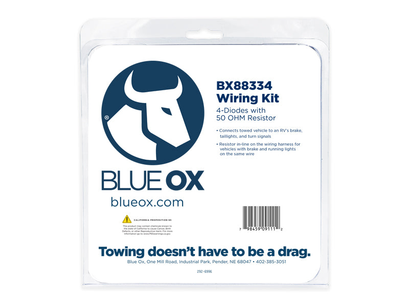 Product of Blue Ox Bx88334 Towed Vehicle Wiring Kit