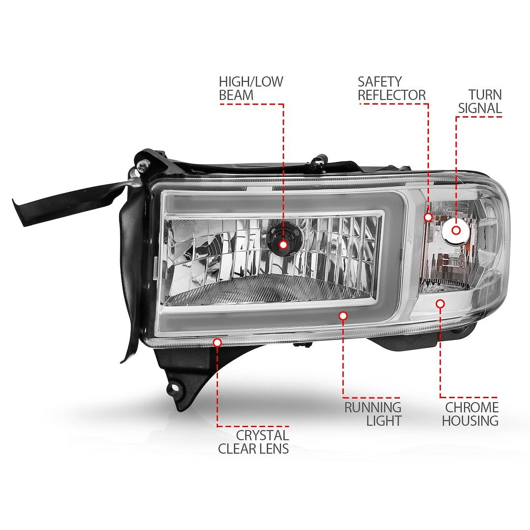 Product of Anzo Usa 111555 Headlight Assembly