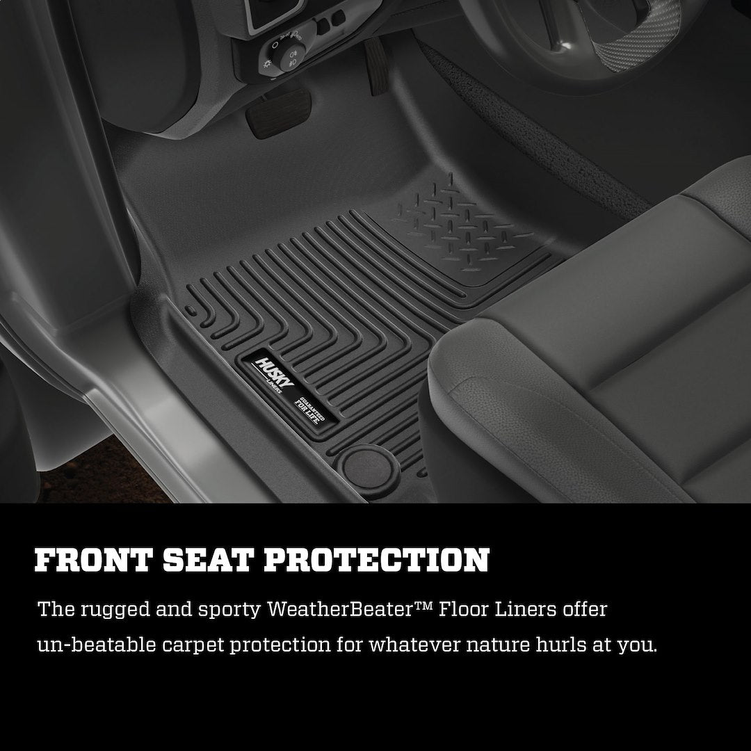 Product of Husky Liner WeatherBeater™ 94131 Black Thermoplastic Polyolefin (TPO) Floor Liner