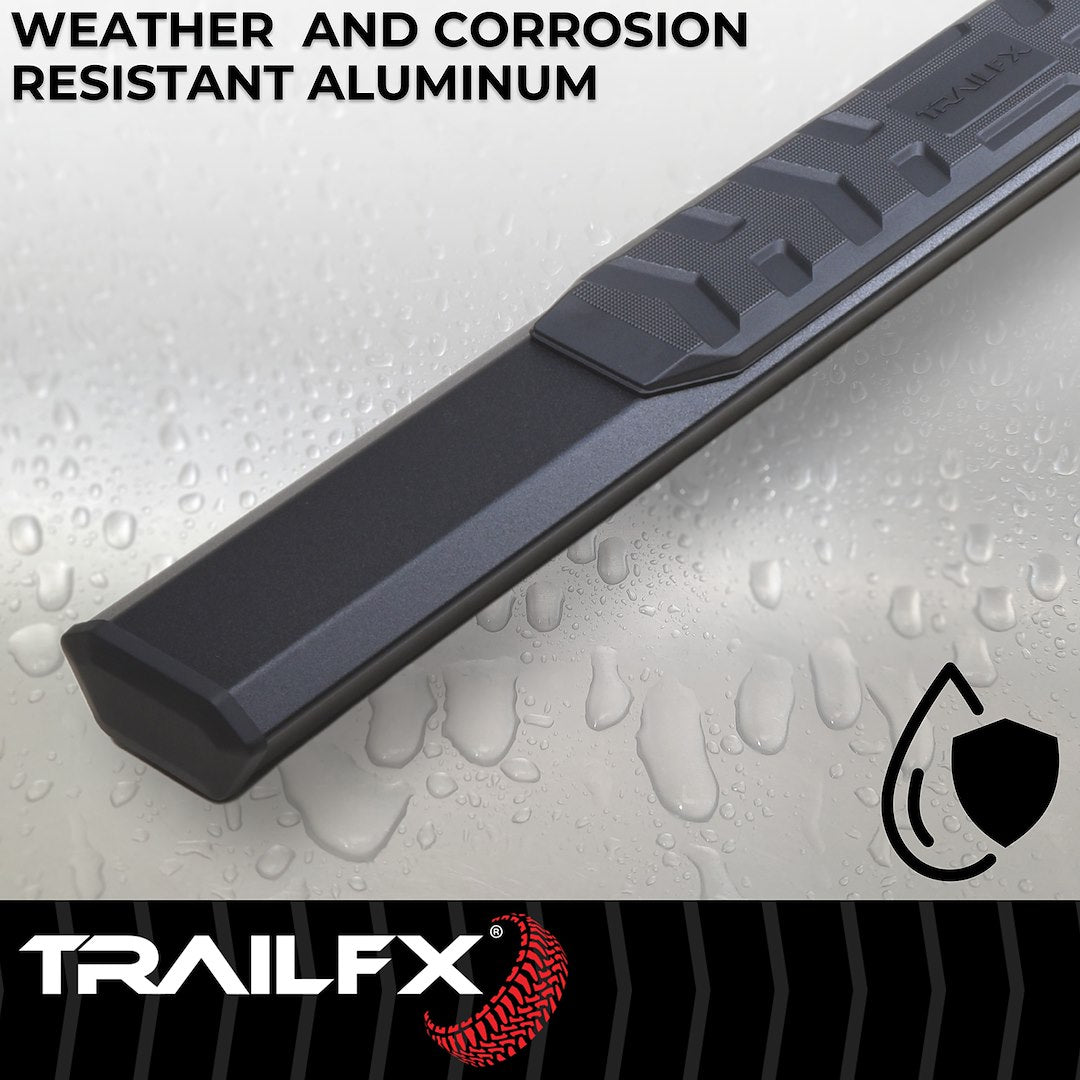 Product of TrailFX AL4019B TrailFX A4 Series Nerf Bar With Surface Steps