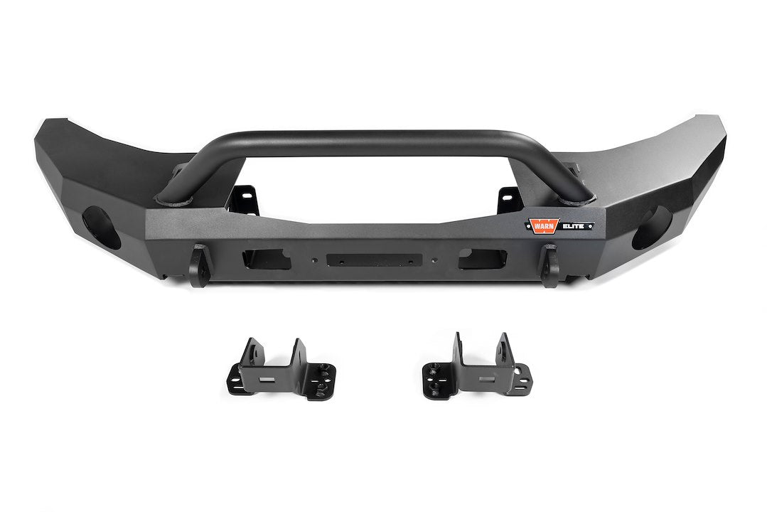 Product of Warn 107856 Elite Series Steel Powder Coated Bumper