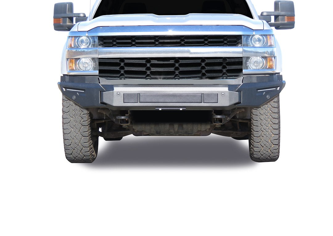 Product of Black Horse Offroad AFB-SI35-BU Armour II Steel Matte Powder Coated Bumper