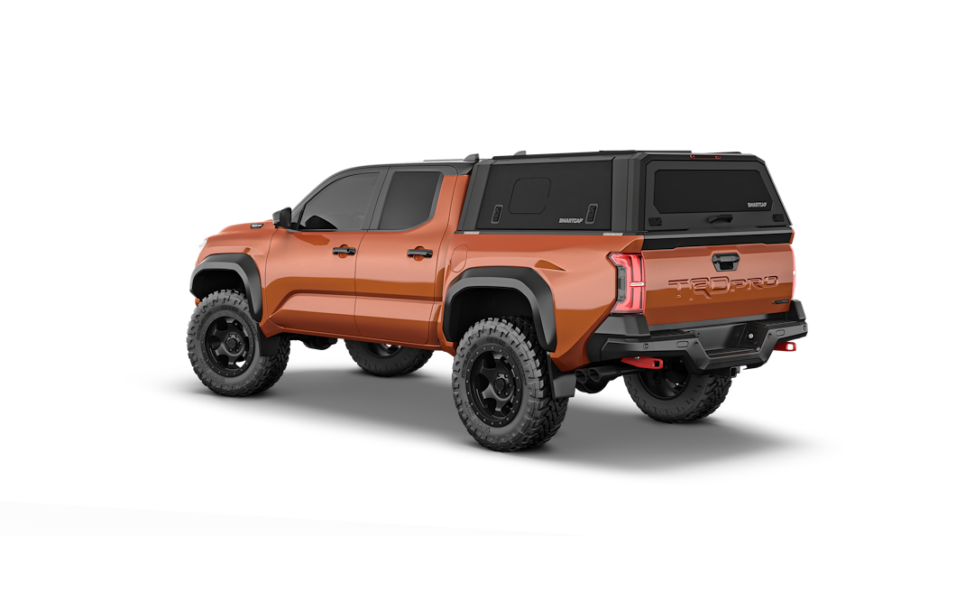 Product of SmartCap EV1312-MB Black Stainless Steel 5-Piece Truck Cap