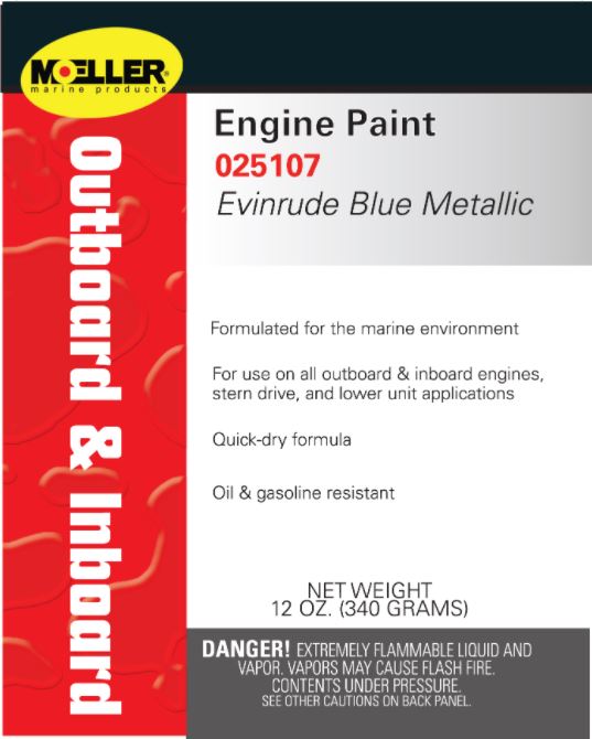 Product of Moeller Marine Products 025107 Engine Paint