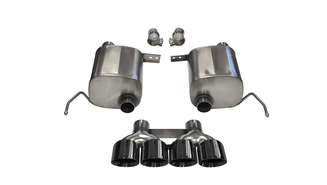Product of Corsa Performance 14762BLK Xtreme Axle Back System Dual Exhaust System Kit