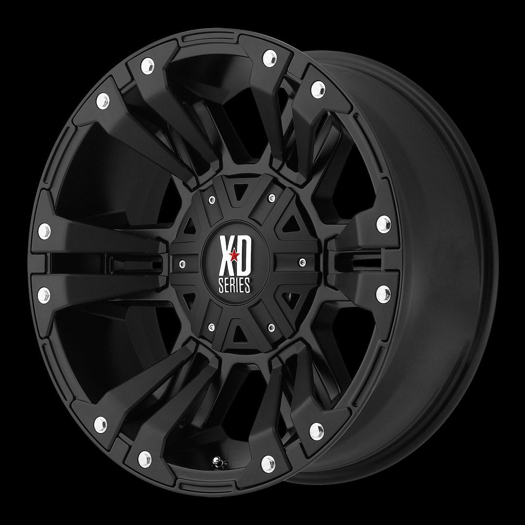 Product of KMC Wheels 18x9 Black Wheel - 8x6.50 Bolt Pattern