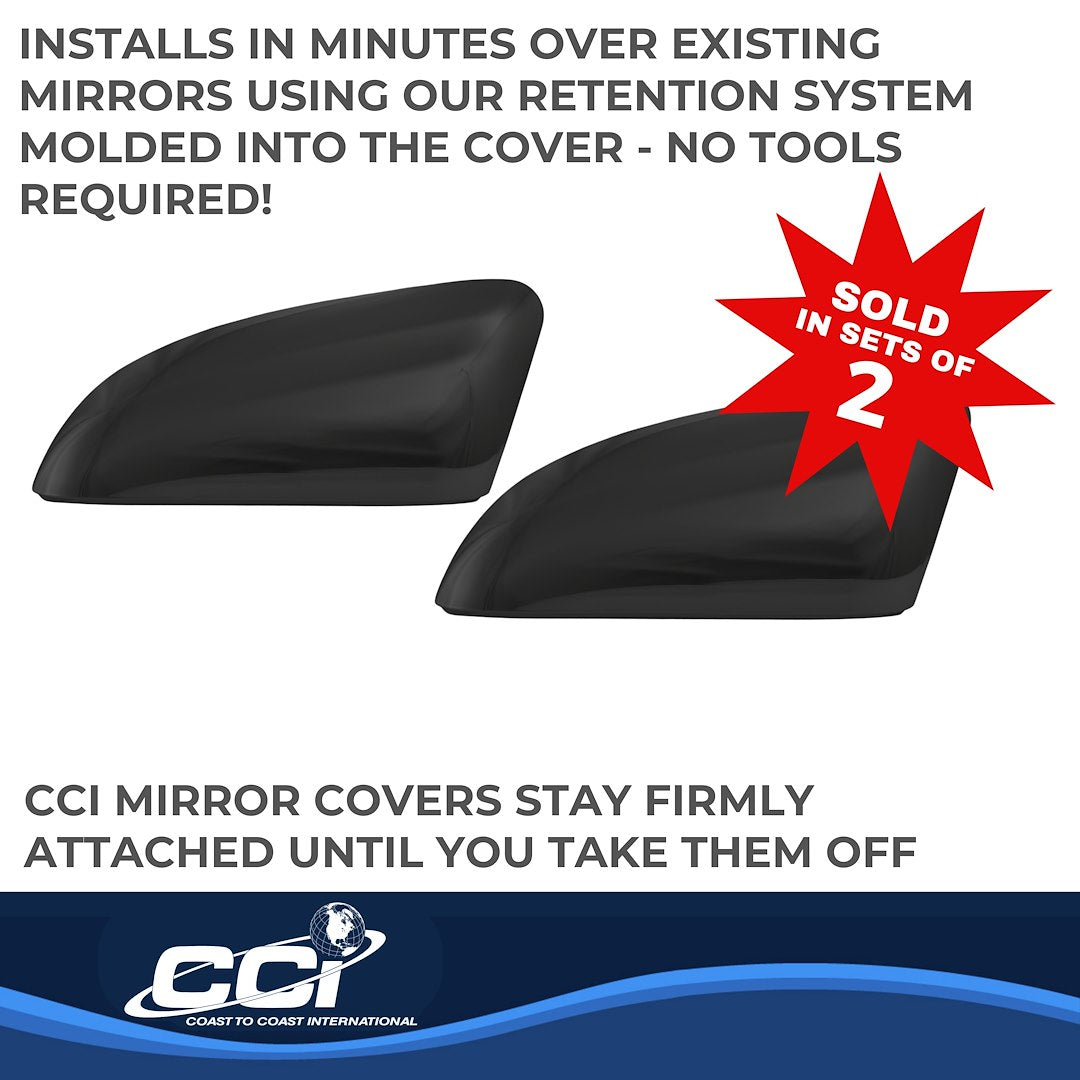 Product of Coast To Coast Ccimc67517rbk Exterior Mirror Cover