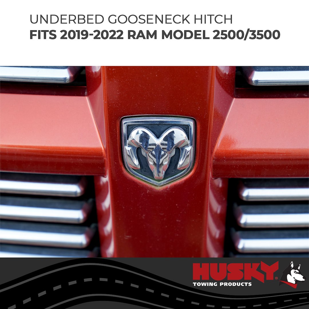 Product of Husky Towing 33205 Under-Bed Gooseneck Trailer Hitch - 35000 Pound