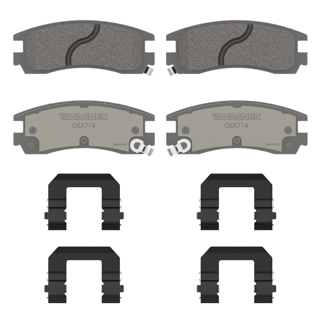 Wagner Brakes Oex714 Brake Pad||oex714.Jpg||85||w66oex714||2222254