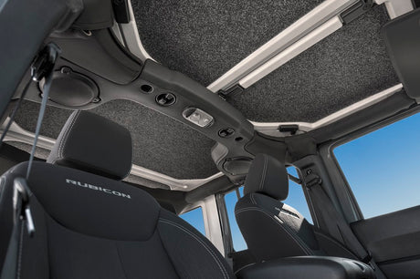 Product of BedRug HLJK114DRK Dark Gray Carpet-Like Polypropylene Headliner