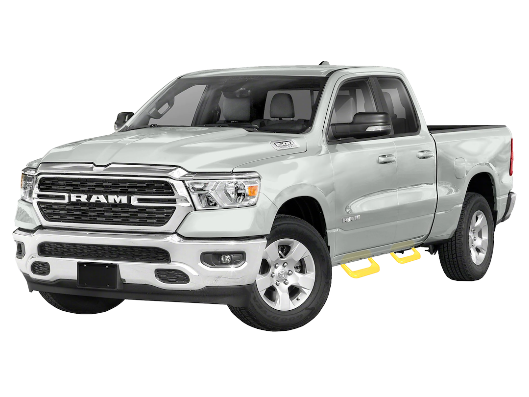 Product of Carr 129777 Yellow Powder Coated Aluminum Truck Step