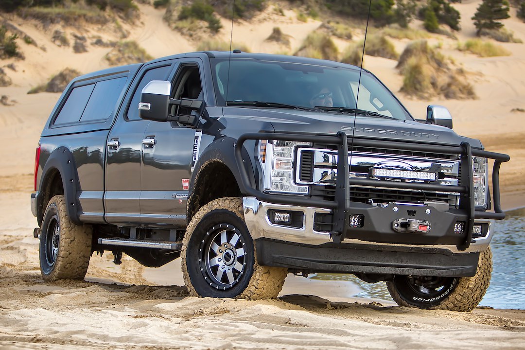 Product of Warn 103012 Grille Guard Black Powder Coated