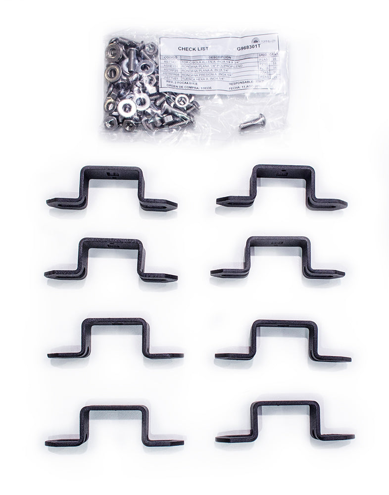 Product of Go Rhino 968301t Driving/ Fog Light Mounting Bar Mounting Kit