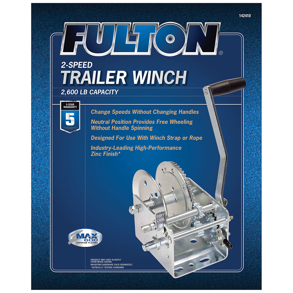 Product of Fulton 142410 Trailer Boat Winch