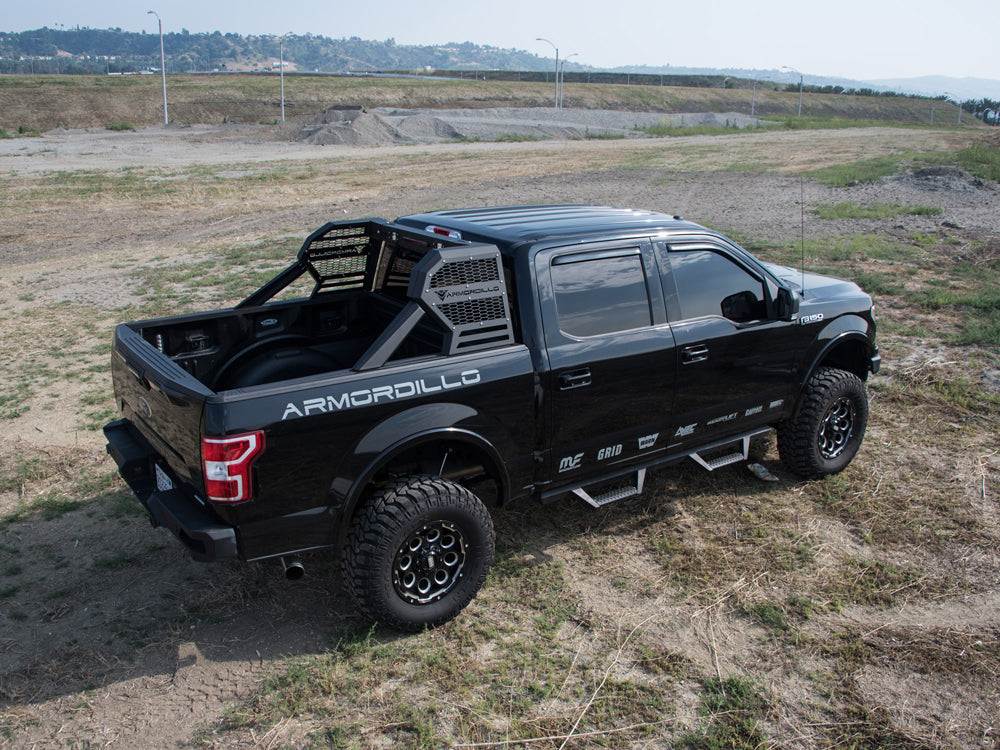 Product of Armordillo 7180376 Square Powder Coated Steel Truck Bed Bar