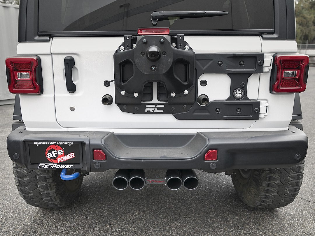 Product of Advanced FLOW Engineering 49-38073-B Rebel Cat-Back System Single Exhaust System Kit