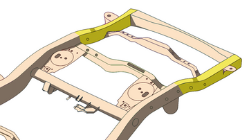 Product of Kentrol Rb8419r Replacement Frame Section