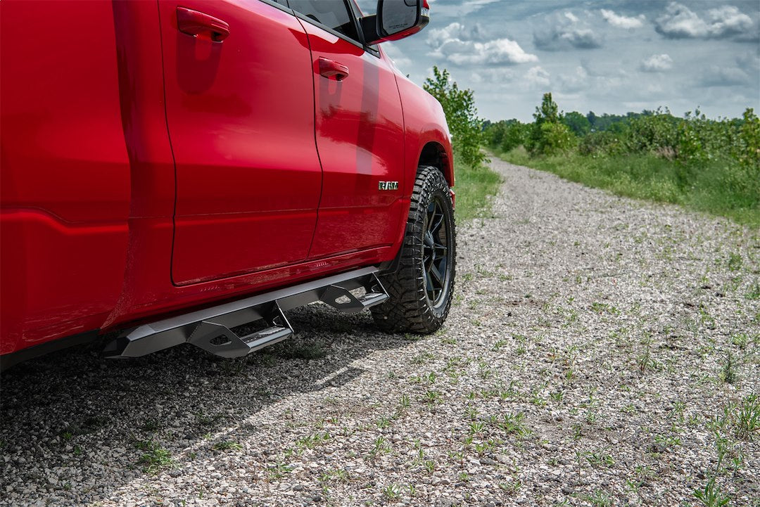 Product of N-Fab PRD2080CC-TX Predator Pro Nerf Bar With Drop Down Steps