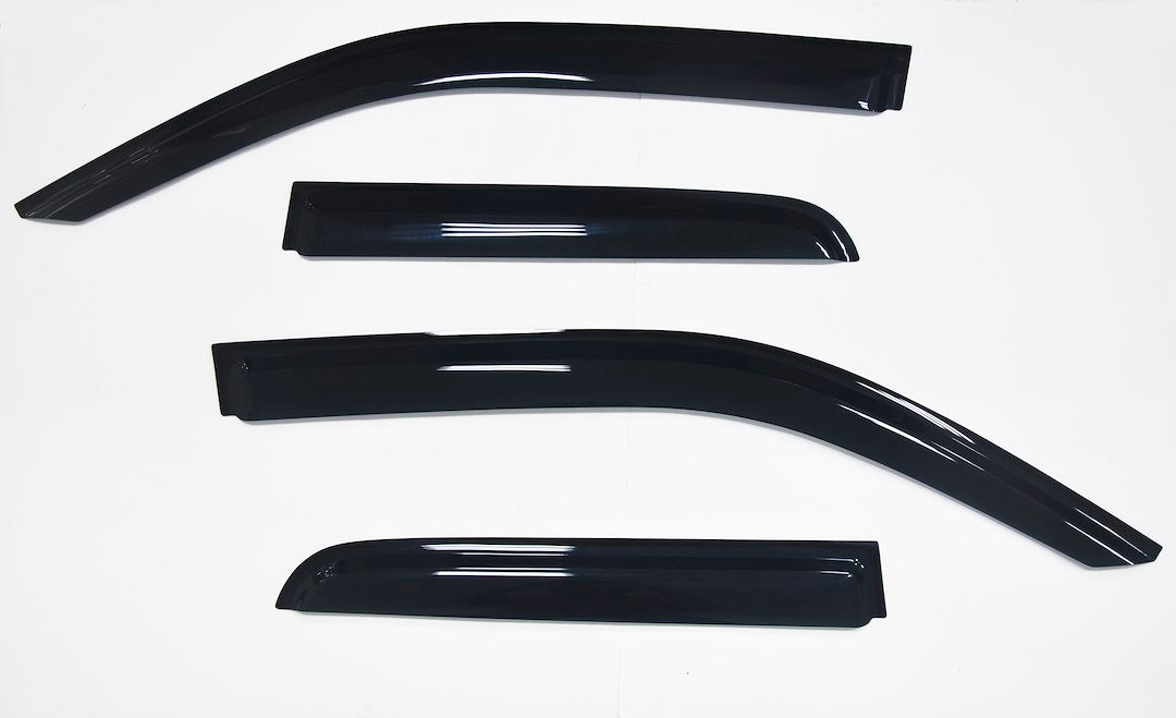 Product of TrailFX 4809H TFX 4-PC Window Vents Outside Channel Rainguard