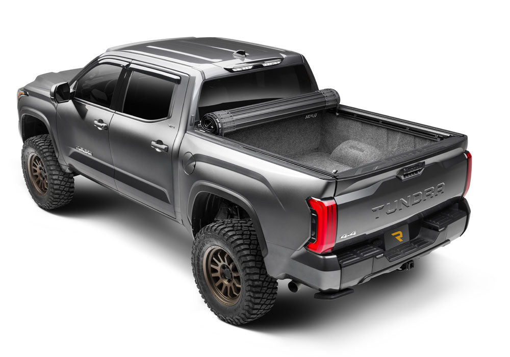 Product of BAK Industries Revolver X4TS Hard Roll-Up 80409RK Tonneau Cover