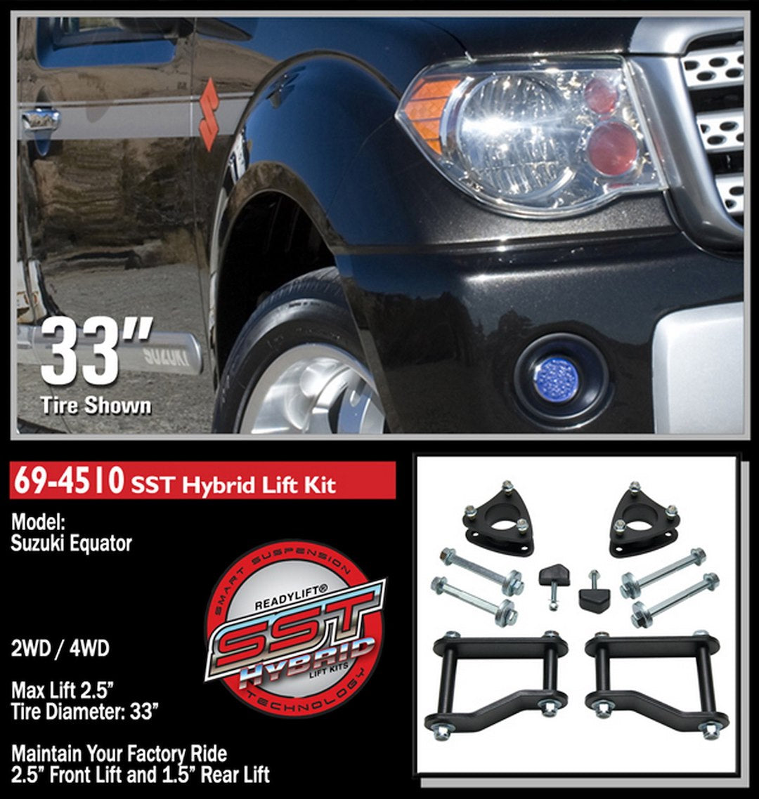 Readylift 69-4510 Lift Kit Suspension||69-4510suzukiequator2009-201.Jpg||87||r90694510||1127791