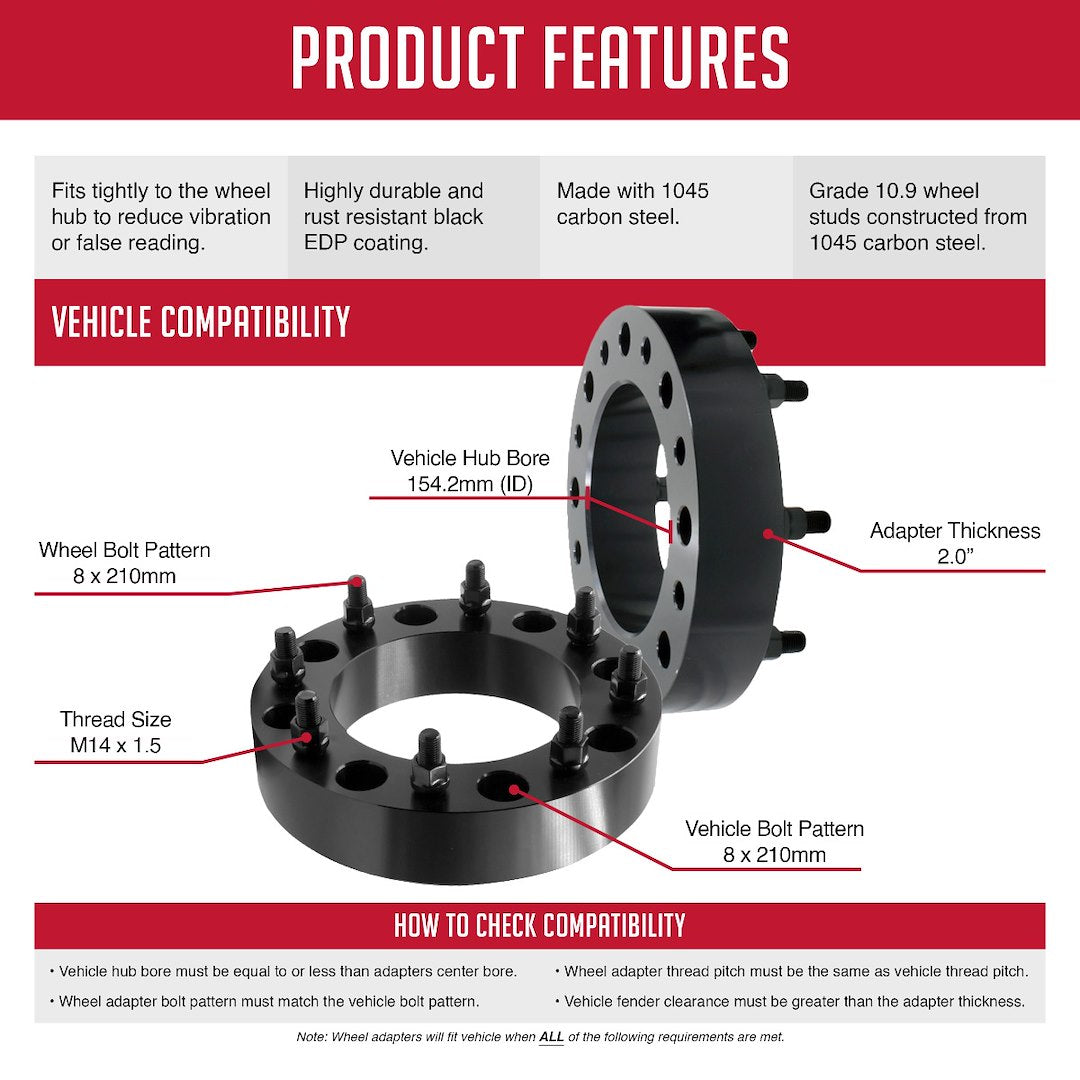 Coyote Wheel Accessories 8210-8210hs-E Wheel Adapter||8210-8210hs-E_Features.Jpg||89||rev2108210hse||1013930