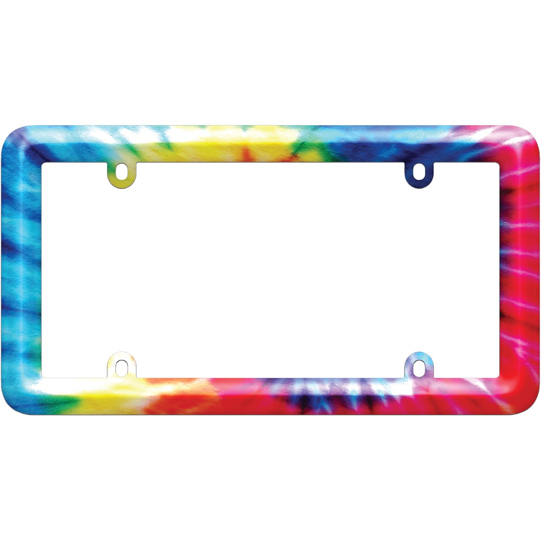 Cruiser 23801 License Plate Frame||23801_Main-Bold-Graphics_Tie_Dye-Outpack.Jpg||85||c3423801||1351048
