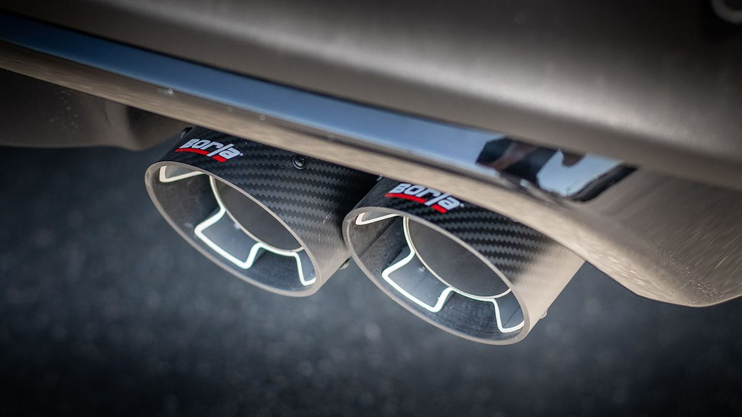 Product of Borla 140821CF ATAK ® Series Cat Back System Dual Exhaust System Kit