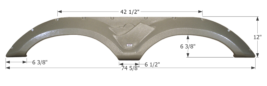 Product of Icon 12256 Fender Skirt