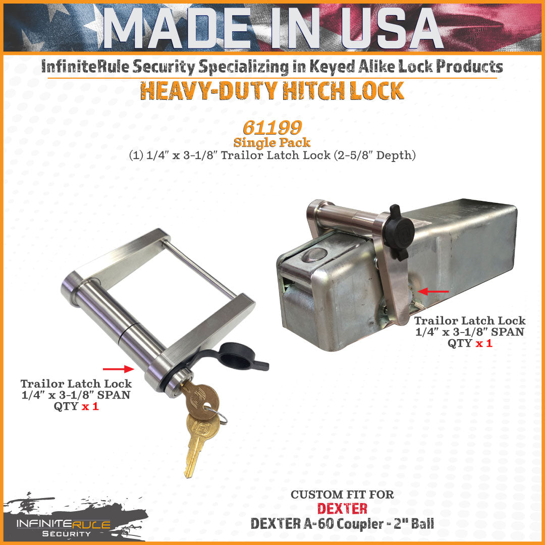 Infiniterule 61199-S Trailer Hitch Lock||61199-S_1.Jpg||86||inf61199s||2254491