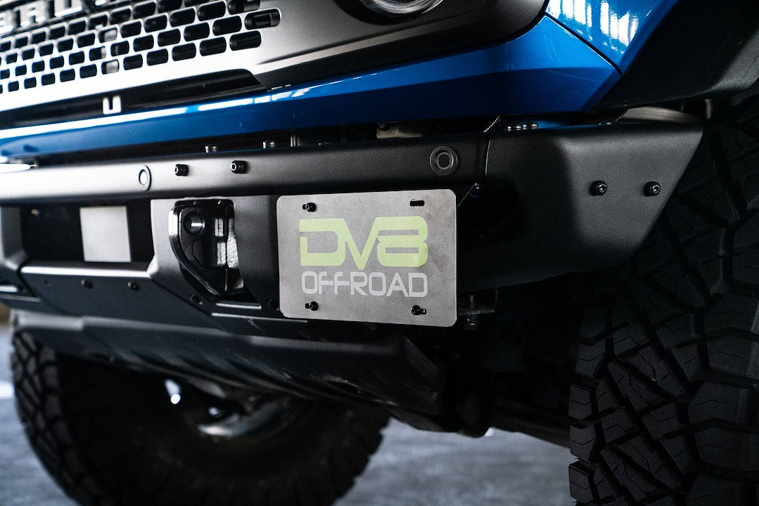 Dv8 Offroad Lpbr-02 License Plate Relocation Kit||ford-Bronco-License-Plate-Relocation-Bracket.Jpg||95||dv8lpbr02||1628045