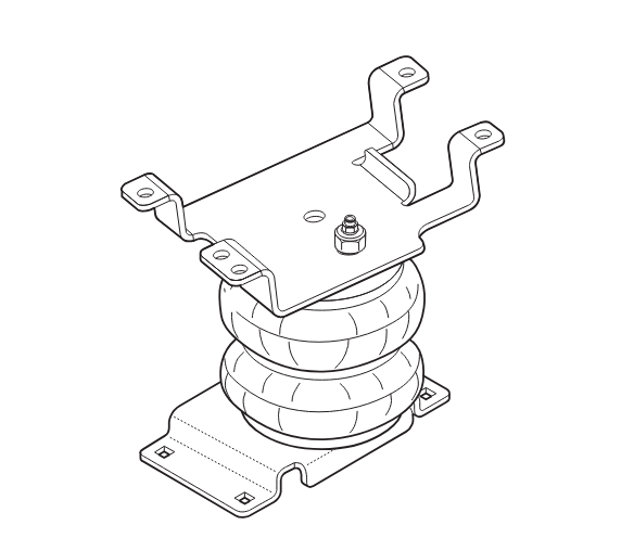 Product of Firestone Industrial 2558 Helper Spring Kit