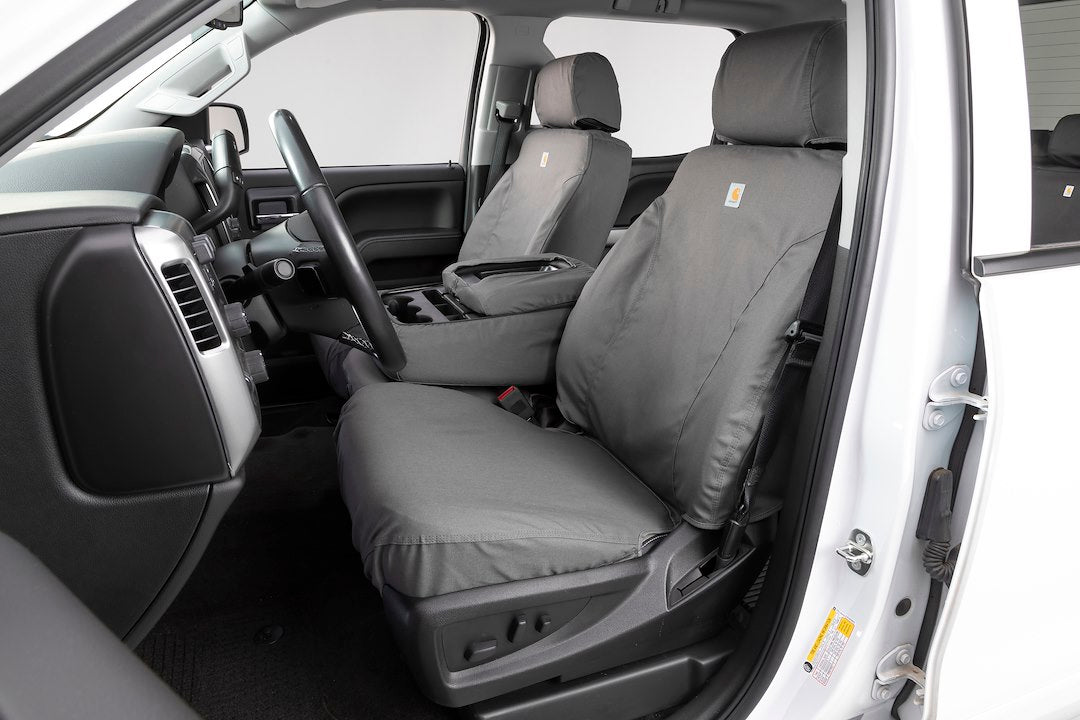 Product of Covercraft SSC3490CAGY Carhartt® SeatSaver® Carhartt Gravel 1000 Denier Nylon Seat Cover
