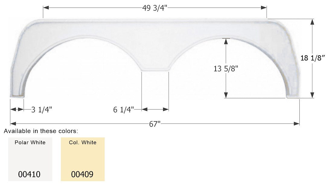 Product of Icon 00410 Fender Skirt