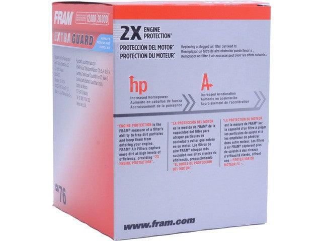Fram Filter Ca76 Air Filter||||89||f24ca76||2018019