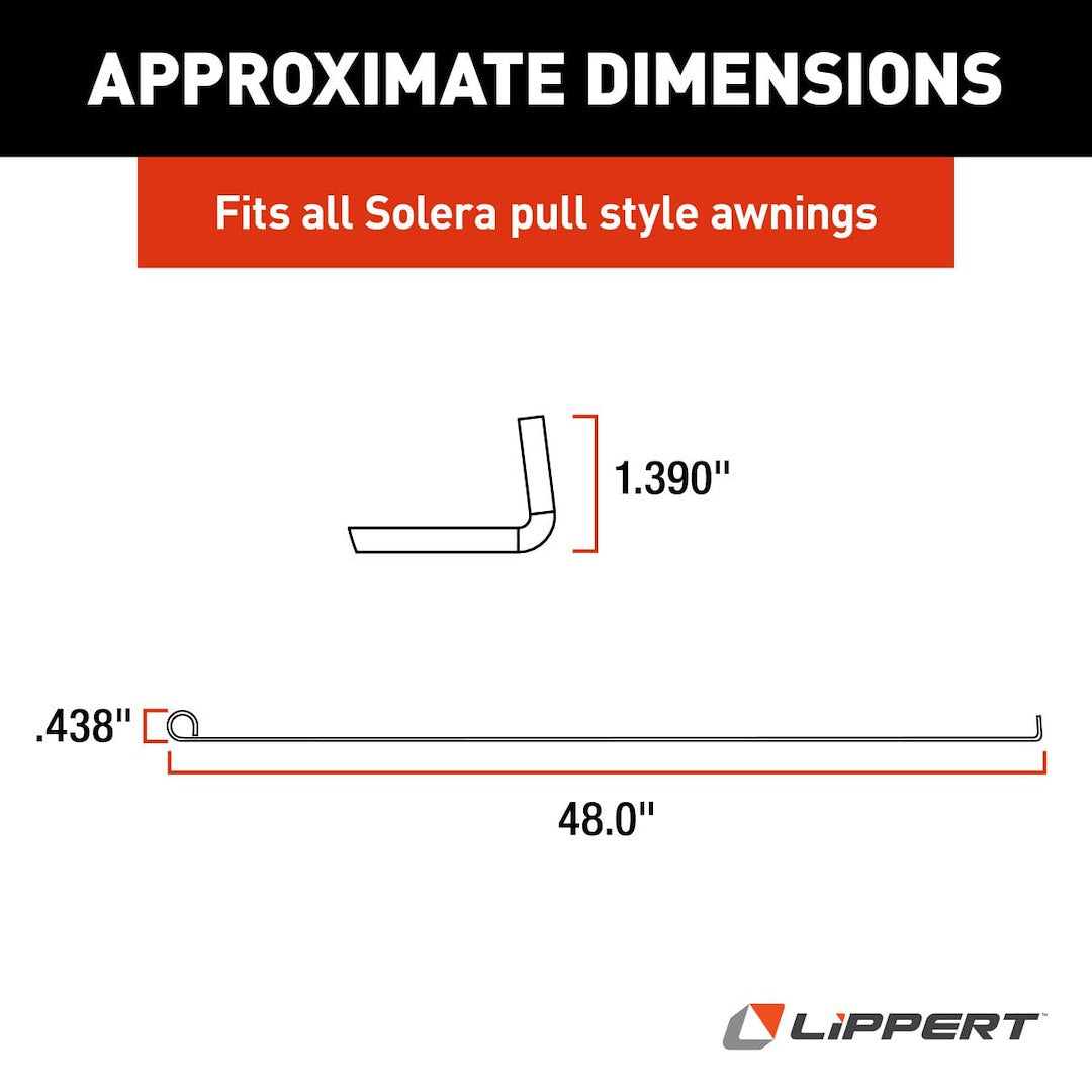 Product of Lippert Components 344391 Awning Pull Wand