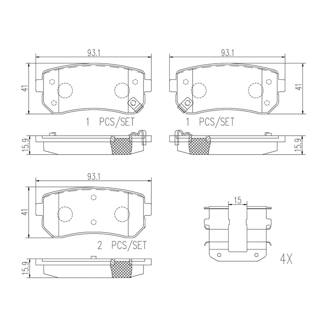 Brembo P30051n Brake Pad||p30051n_Drw.Jpg||89||brmp30051n||1752986