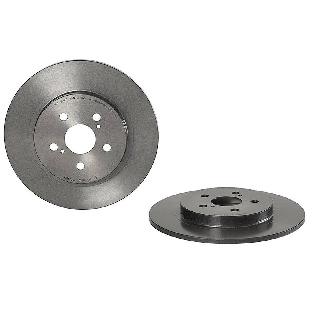 Product of Brembo 08D41611C02 Solid 1 Piece Brake Rotor