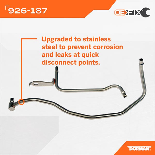 Product of Dorman (Oe Solutions) 926-187 Turbocharger Coolant Line