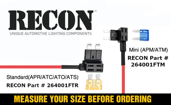 Recon Accessories 264001ftm2 Fuse Block Tap||264001ftm2_2.Jpg||87||r89264001ftm2||2345219